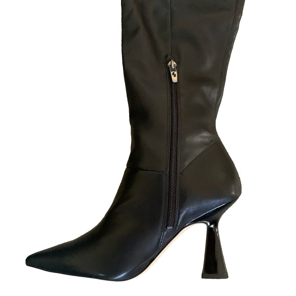 NEW FRANCO SARTO ALTA WOMEN'S BLACK KNEE HIGH BOOTS SIZE 9M - Picture 8 of 9